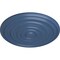 Ekena Millwork Carton Ceiling Medallion (For Canopies up to 2 5/8"), Hand-Painted Americana, 12 5/8"OD x 1"P CM13CAAMF - alternate 3